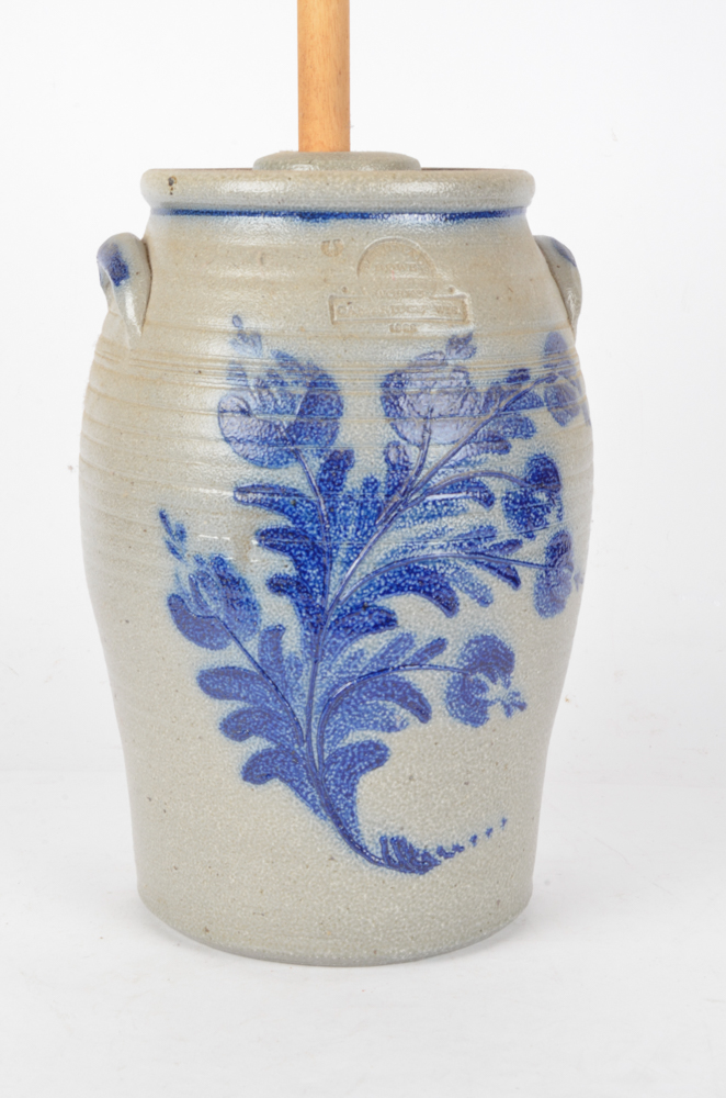 Rowe Pottery Works Butter Churn