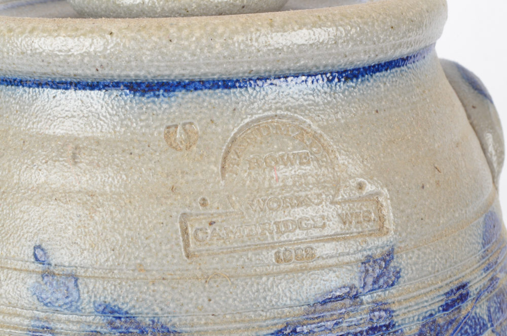 Rowe Pottery Works Butter Churn