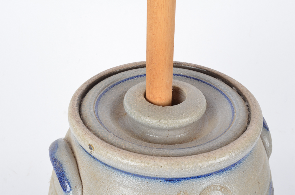 Rowe Pottery Works Butter Churn