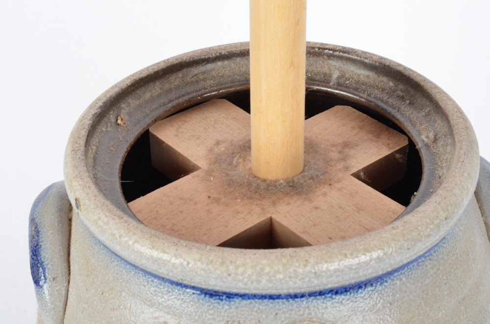 Rowe Pottery Works Butter Churn