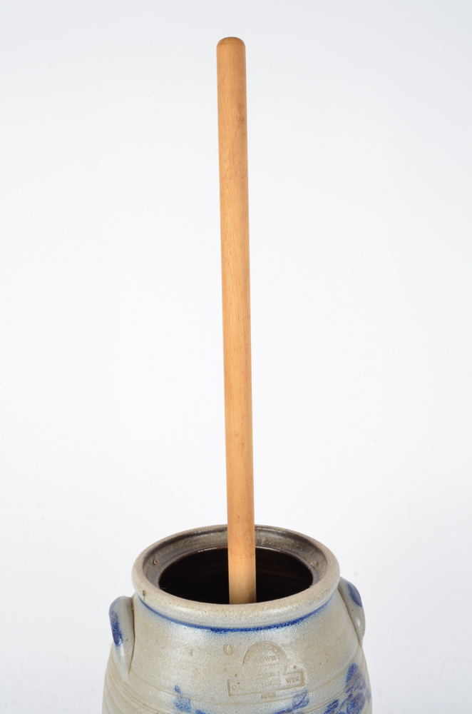 Rowe Pottery Works Butter Churn