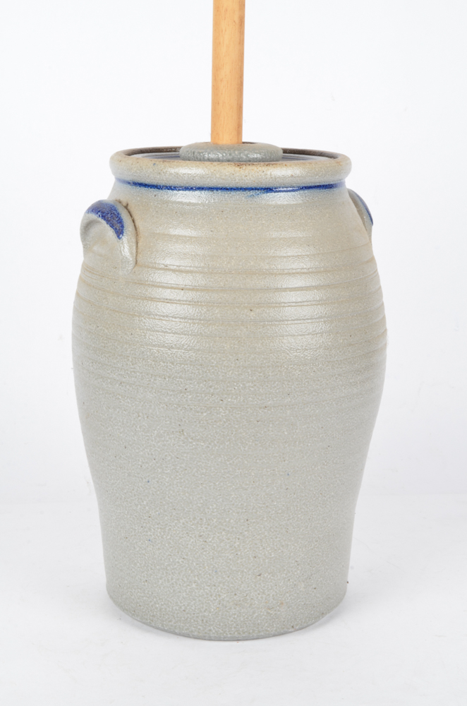 Rowe Pottery Works Butter Churn