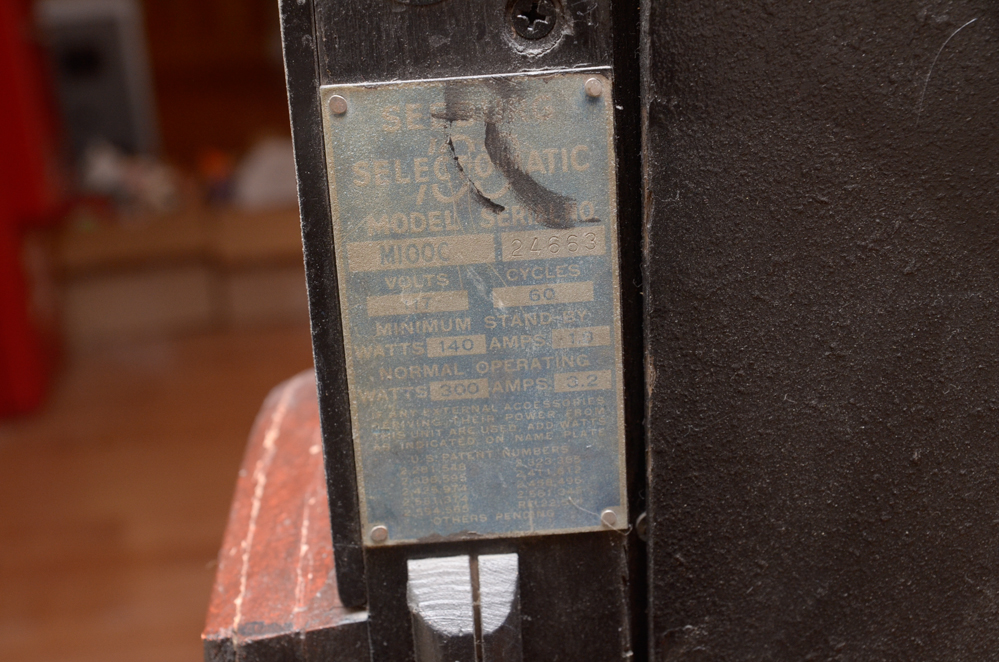 1953 Seeburg Select-O-Matic 100 Jukebox