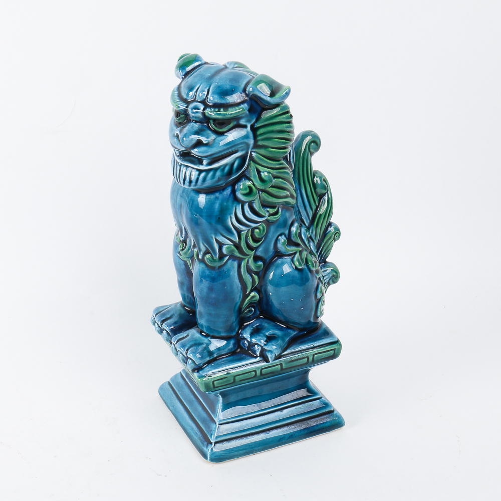 Japanese Ceramic Shisa Sculpture