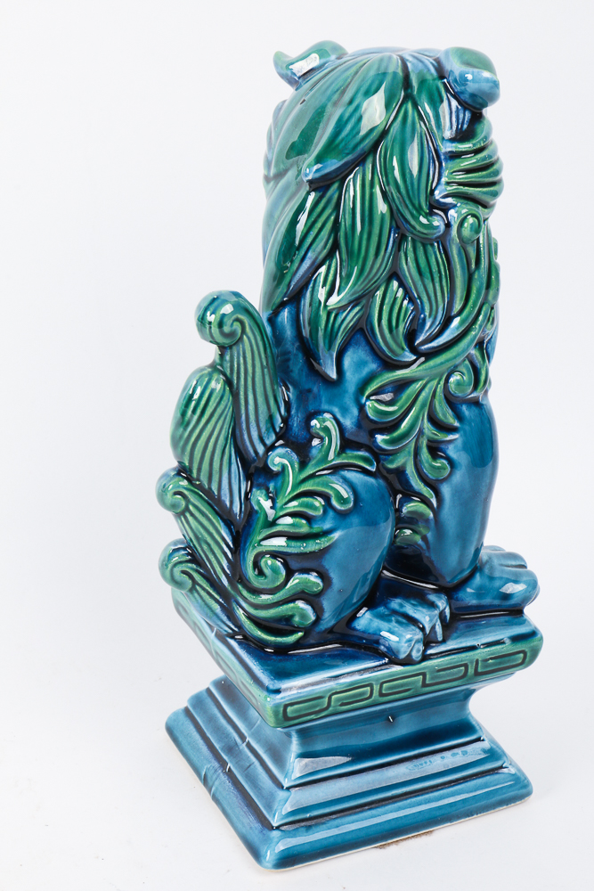 Japanese Ceramic Shisa Sculpture