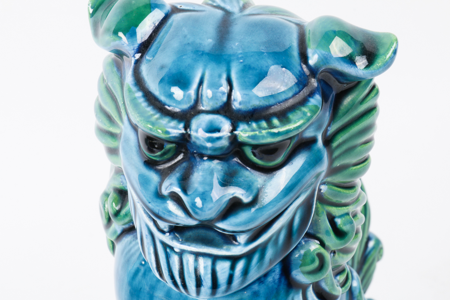 Japanese Ceramic Shisa Sculpture