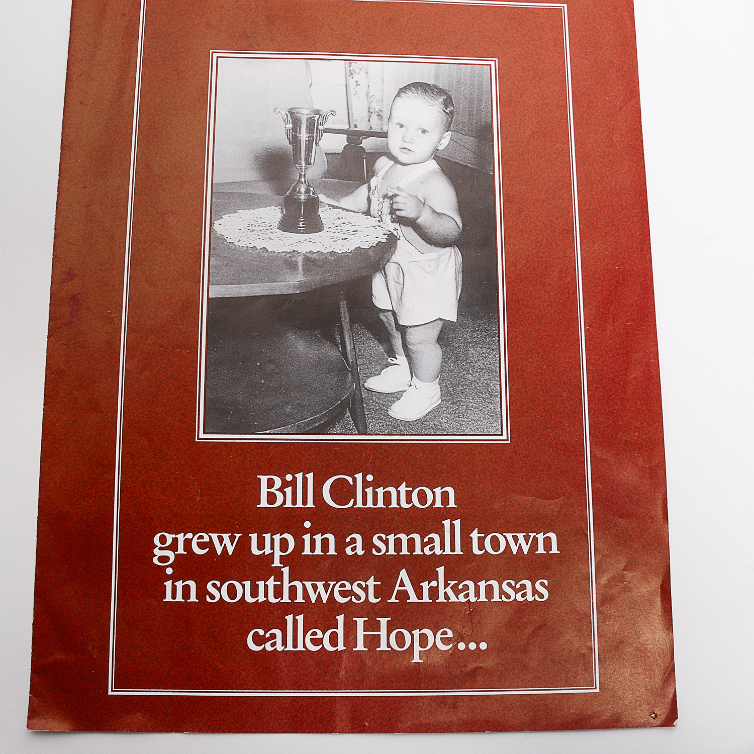 Vintage Bill Clinton Presidential Election Memorabilia