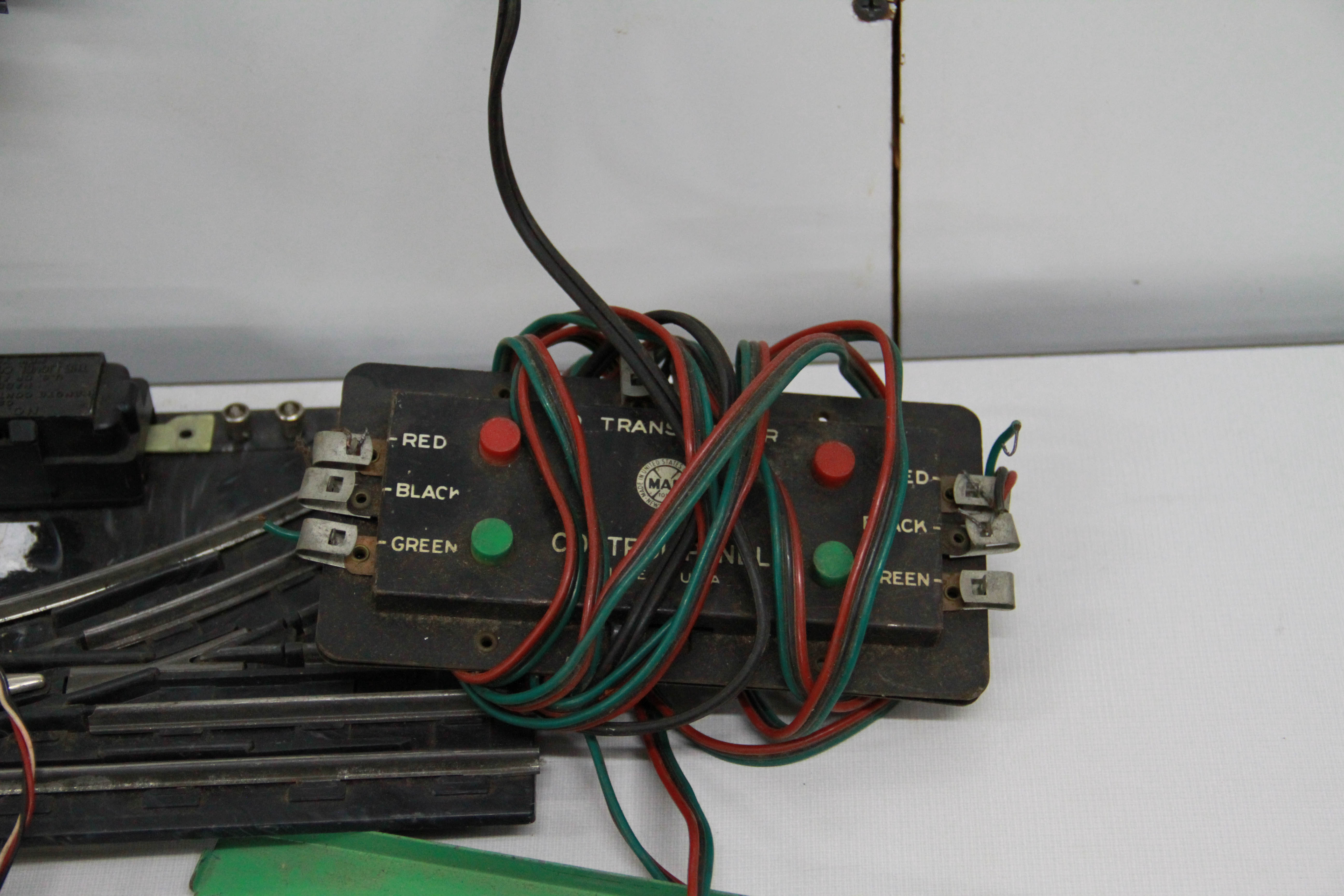 Assortment of Vintage Lionel Train Switches and Parts