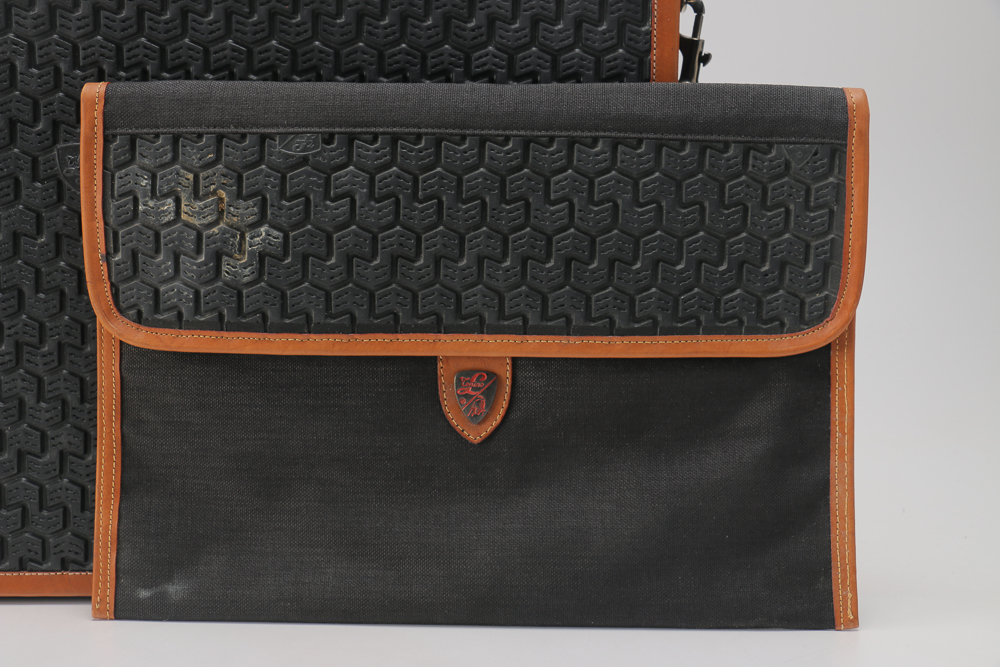 Tonino Lamborghini Men's Briefcase with Accessories