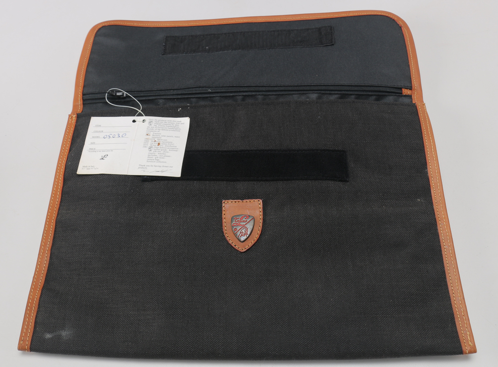 Tonino Lamborghini Men's Briefcase with Accessories