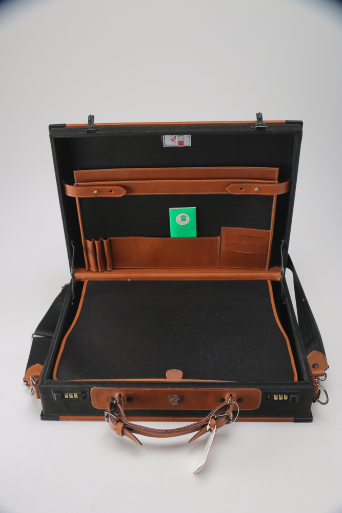 Tonino Lamborghini Men's Briefcase with Accessories