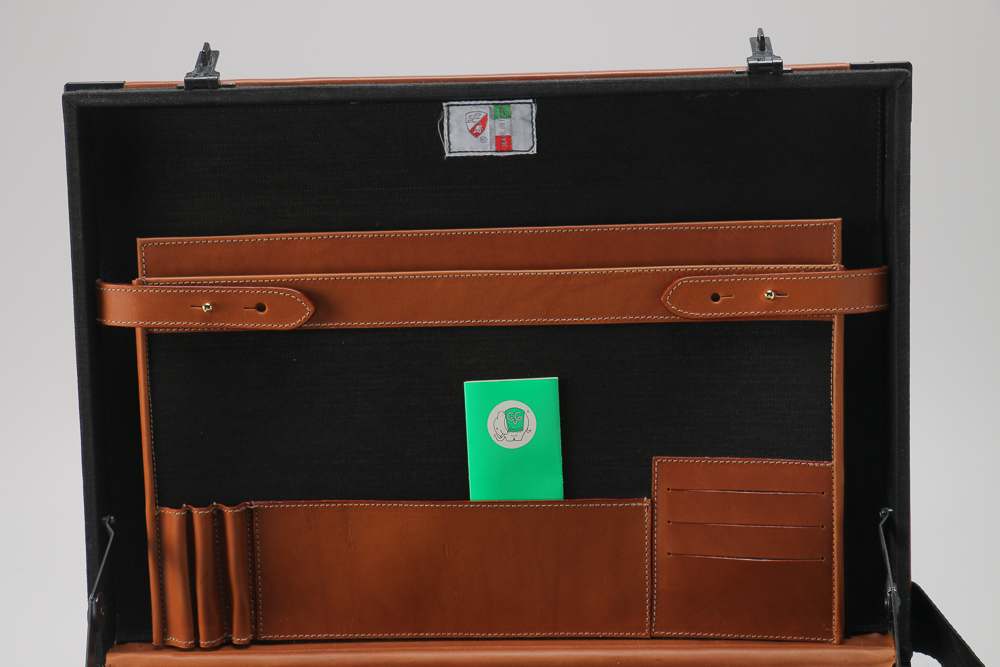 Tonino Lamborghini Men's Briefcase with Accessories