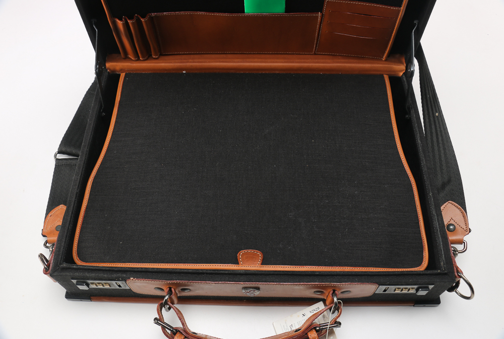 Tonino Lamborghini Men's Briefcase with Accessories