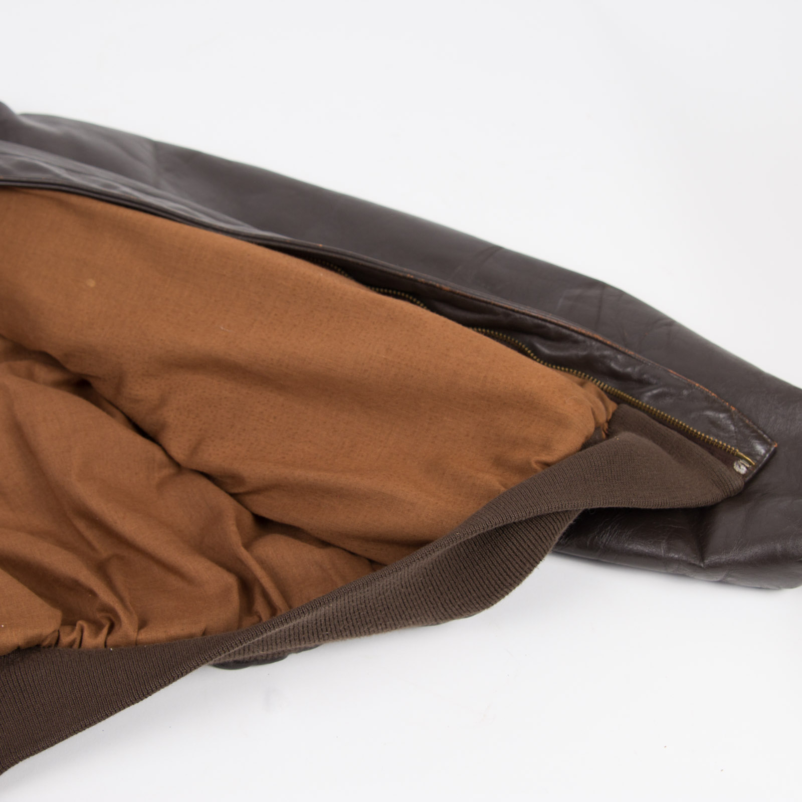 Avirex Limited Type A-2 Size Large Lambskin Leather Flight Jacket