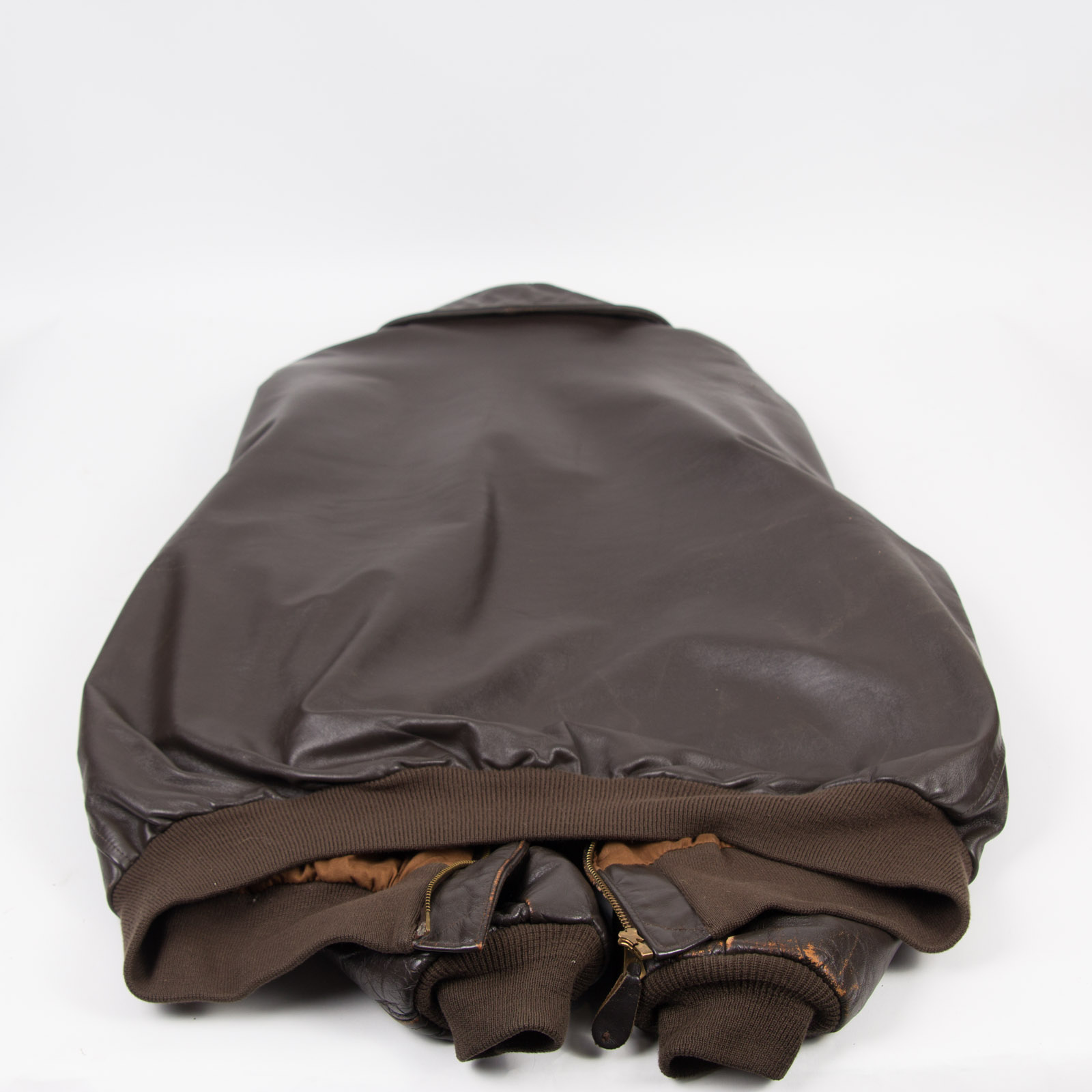 Avirex Limited Type A-2 Size Large Lambskin Leather Flight Jacket