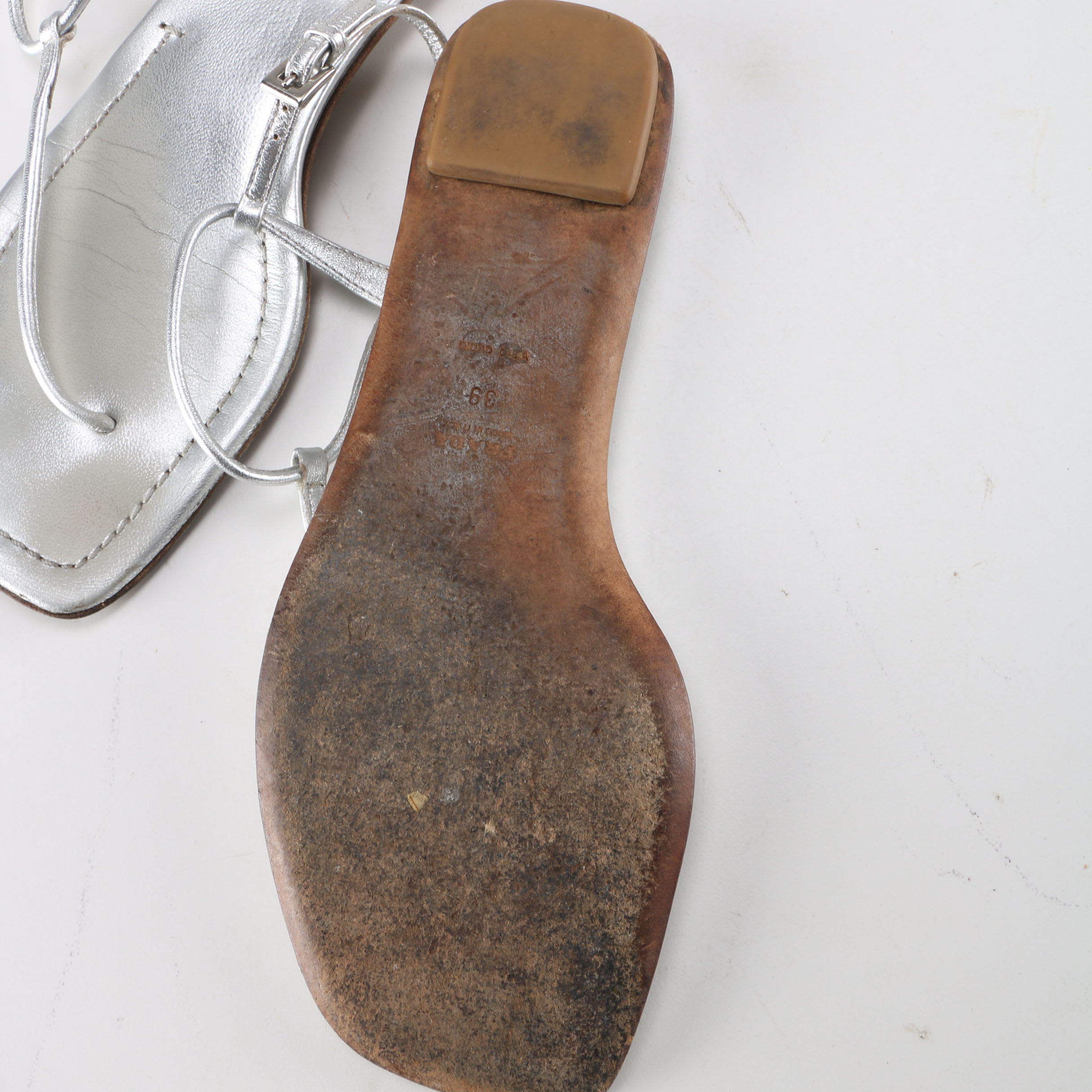 Gucci and Prada Sandals