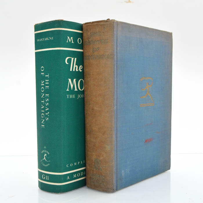 Two Copies of John Florio's Translations of "The Essays of Montaigne"
