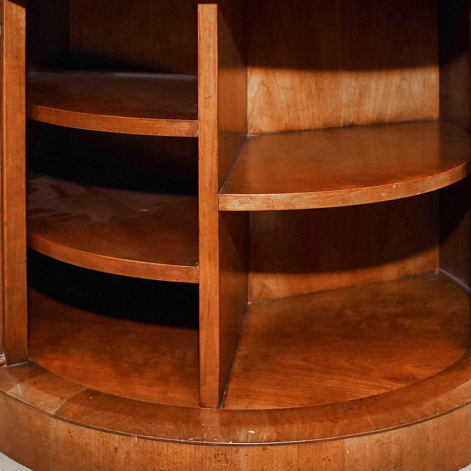 Baker Furniture Round Stone Top Side Table