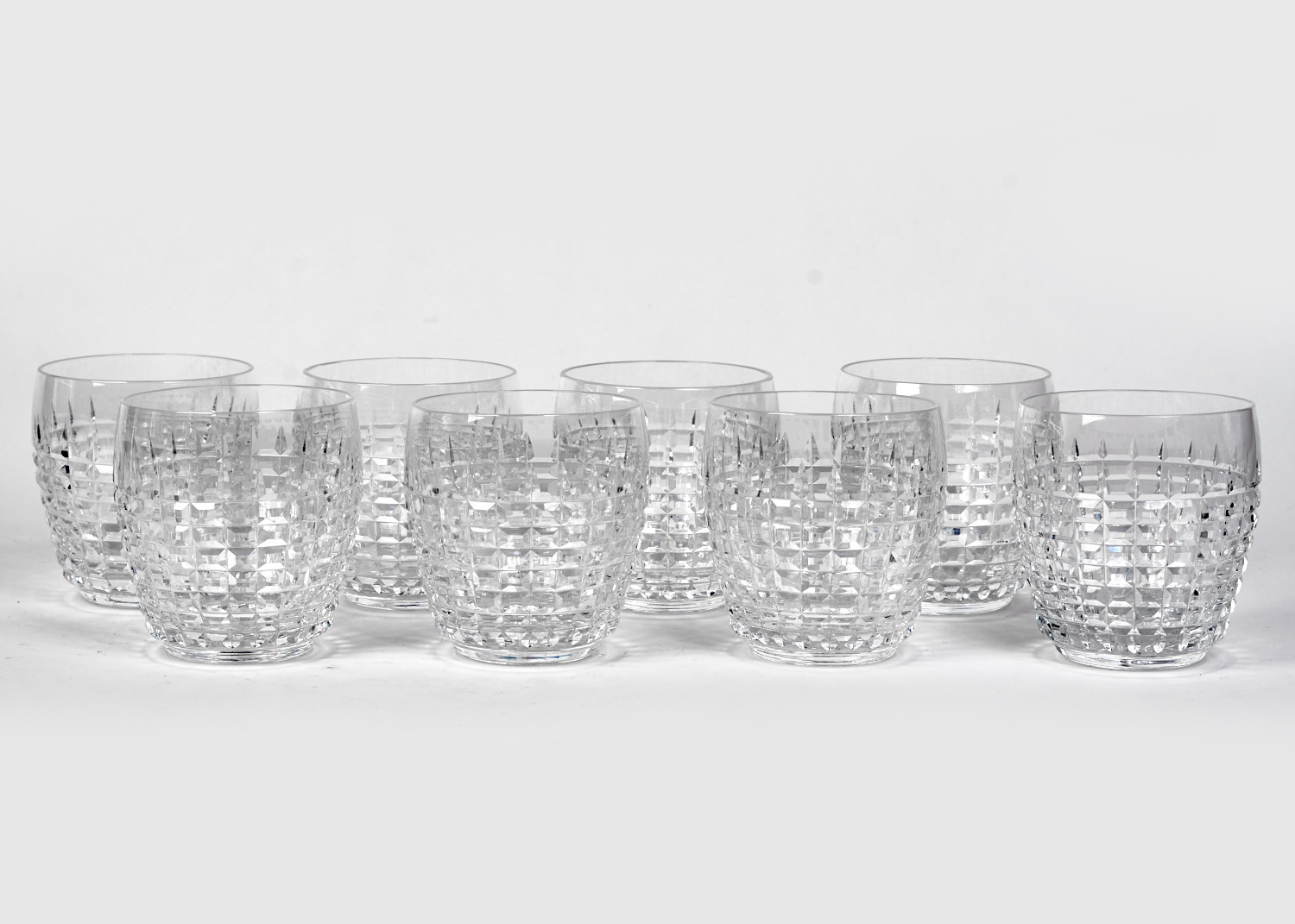 Waterford Crystal Rocks Glasses For Eight