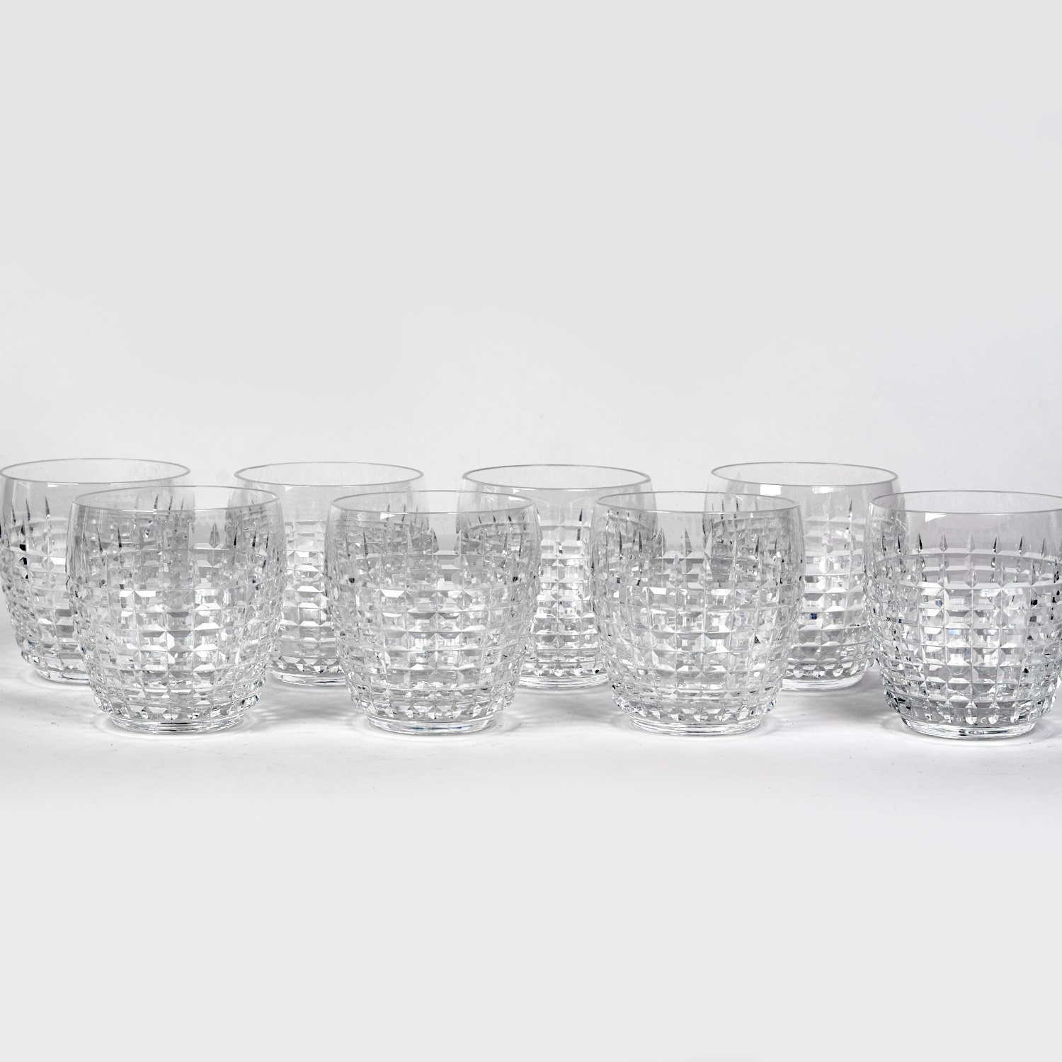 Waterford Crystal Rocks Glasses For Eight