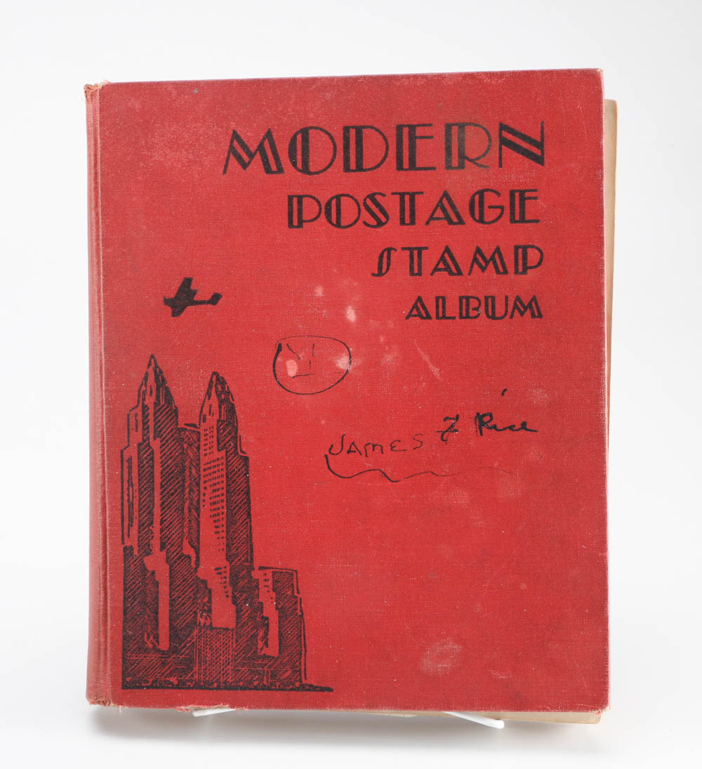 Collection of 1940s Stamp Albums