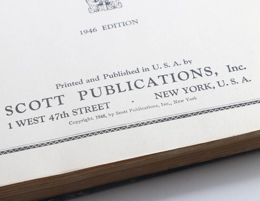 Collection of 1940s Stamp Albums