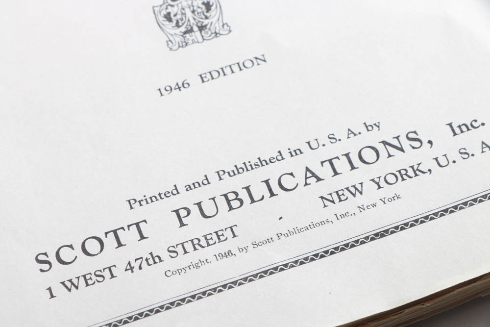 Collection of 1940s Stamp Albums