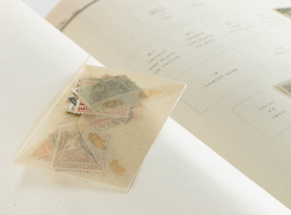 Collection of 1940s Stamp Albums