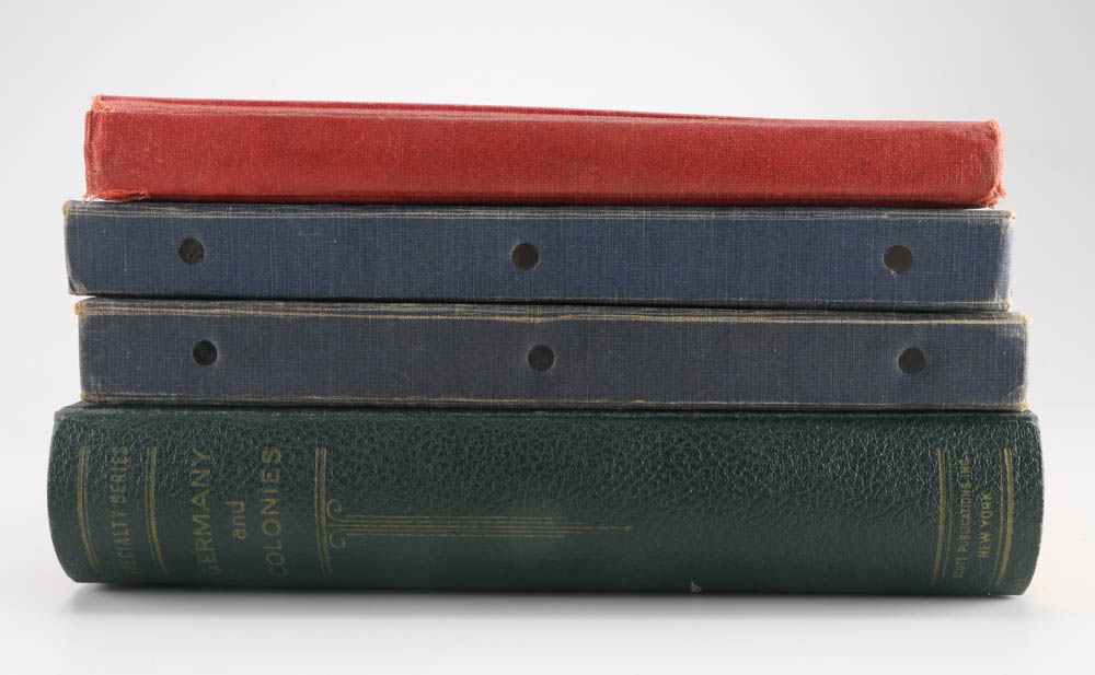 Collection of 1940s Stamp Albums