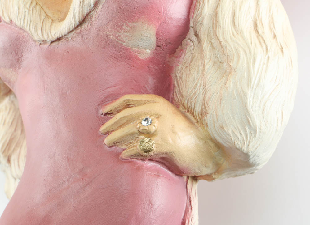 Mae West Resin Statue