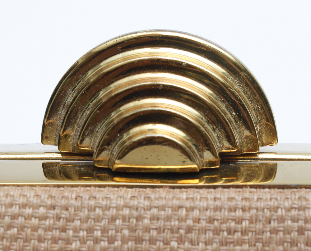 Steampunk Couture Clutch by Designer Pam McMahon