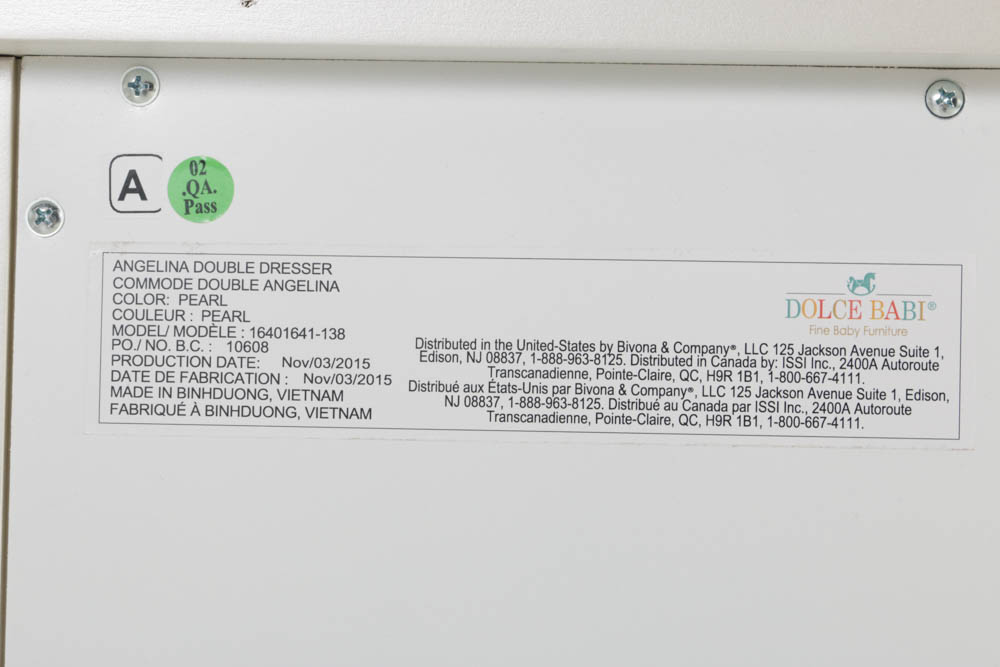 Dolce Babi "Angelina" Nursery Set