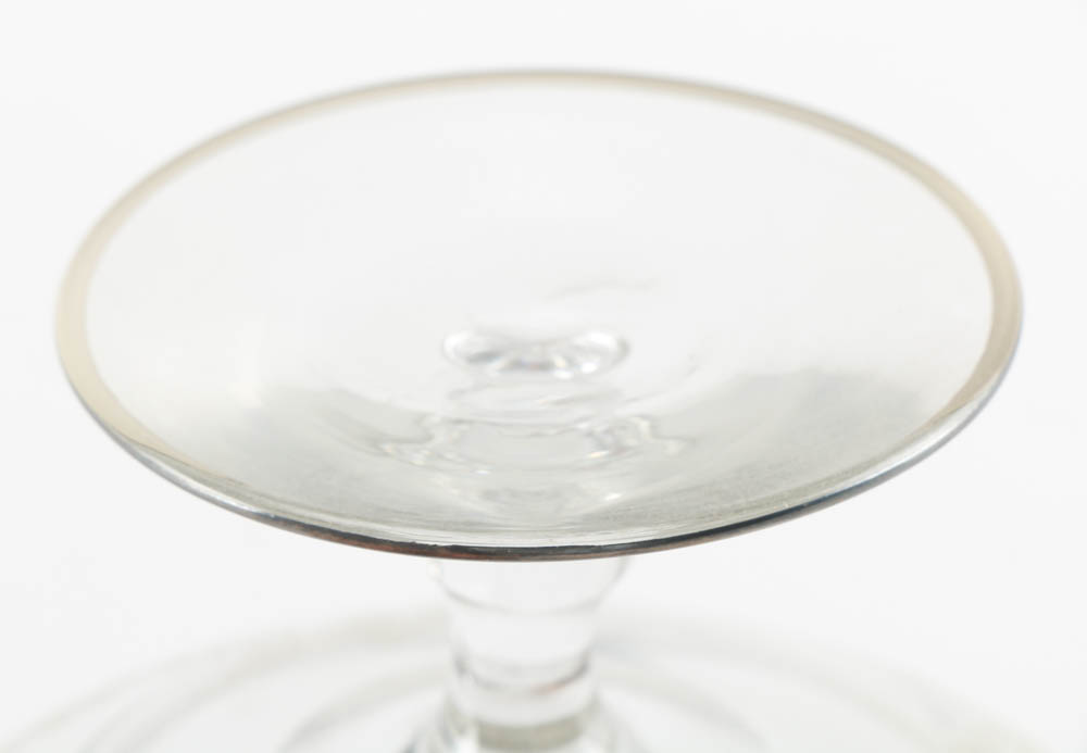 Antique Silver Overlay Glass Decor Collection