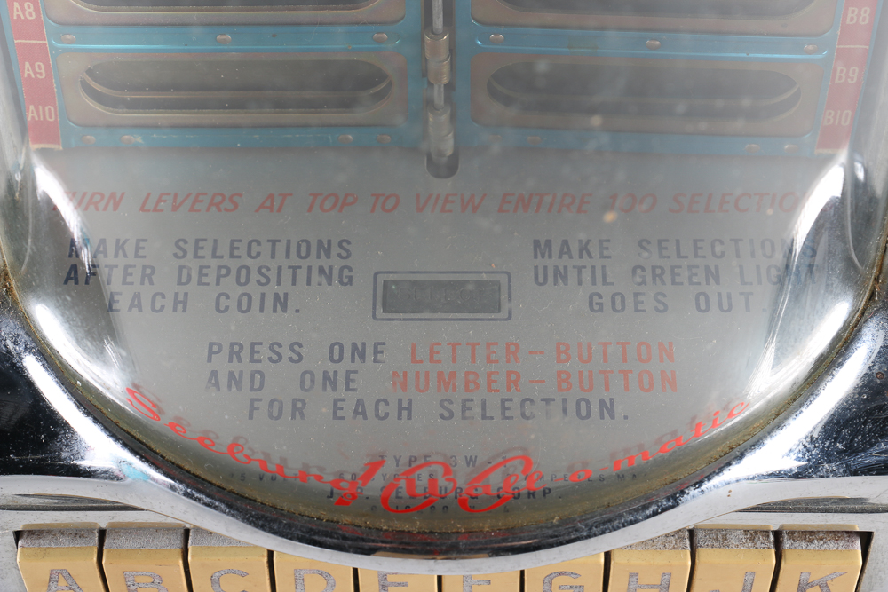 1950s Seeburg Wall-O-Matic 100 Jukebox