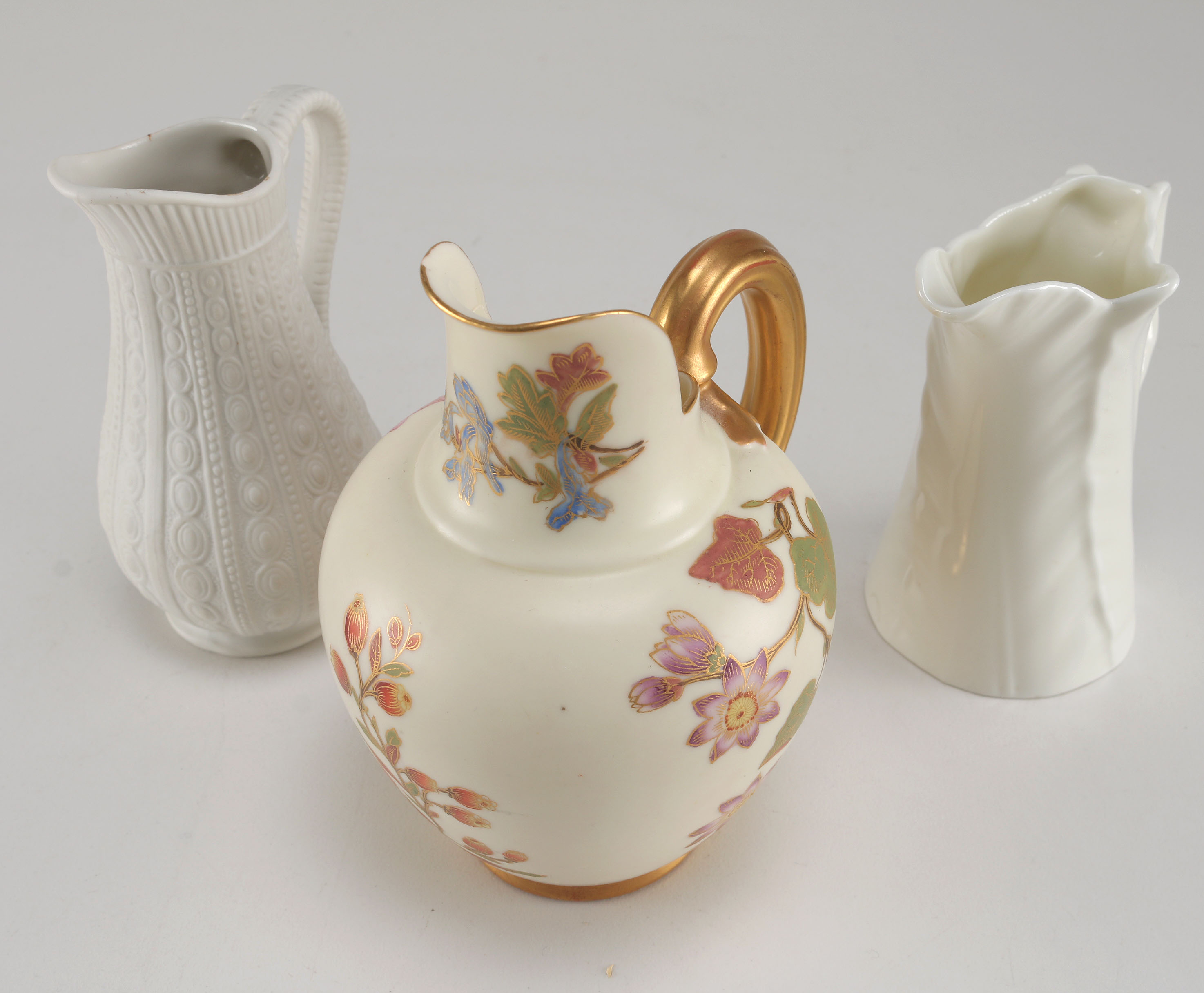 Collection of White Vintage Porcelain And China