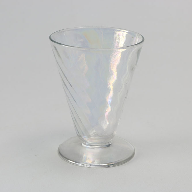 Vintage Iridescent Depression Glass Drinking Glasses