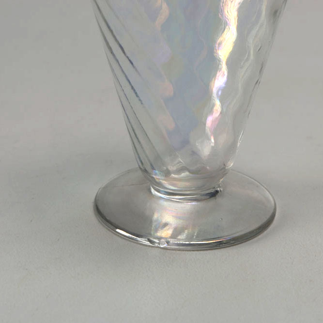 Vintage Iridescent Depression Glass Drinking Glasses