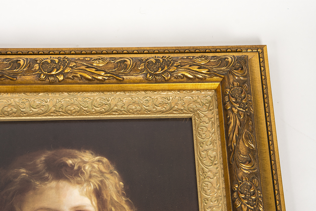 Reproduction "The Storybook" After William A. Bouguereau