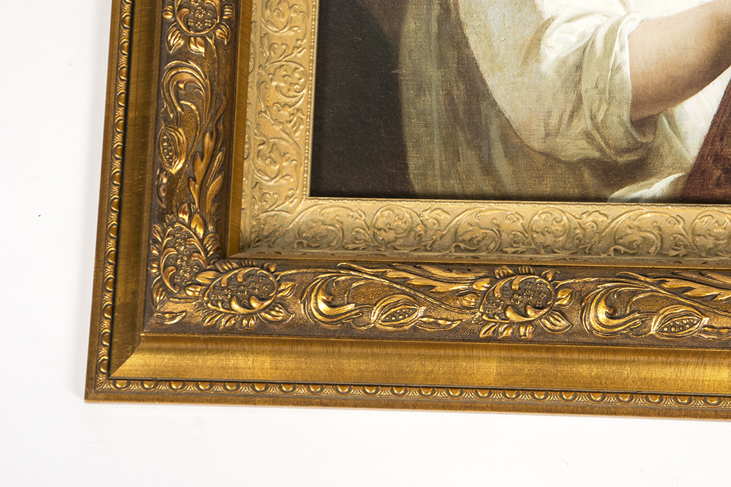 Reproduction "The Storybook" After William A. Bouguereau