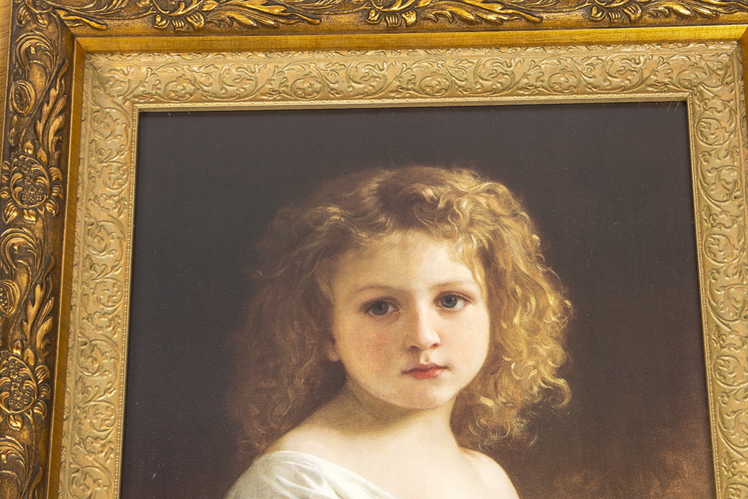 Reproduction "The Storybook" After William A. Bouguereau
