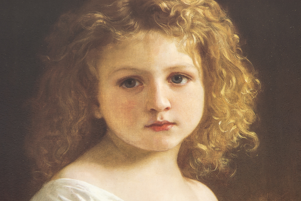Reproduction "The Storybook" After William A. Bouguereau