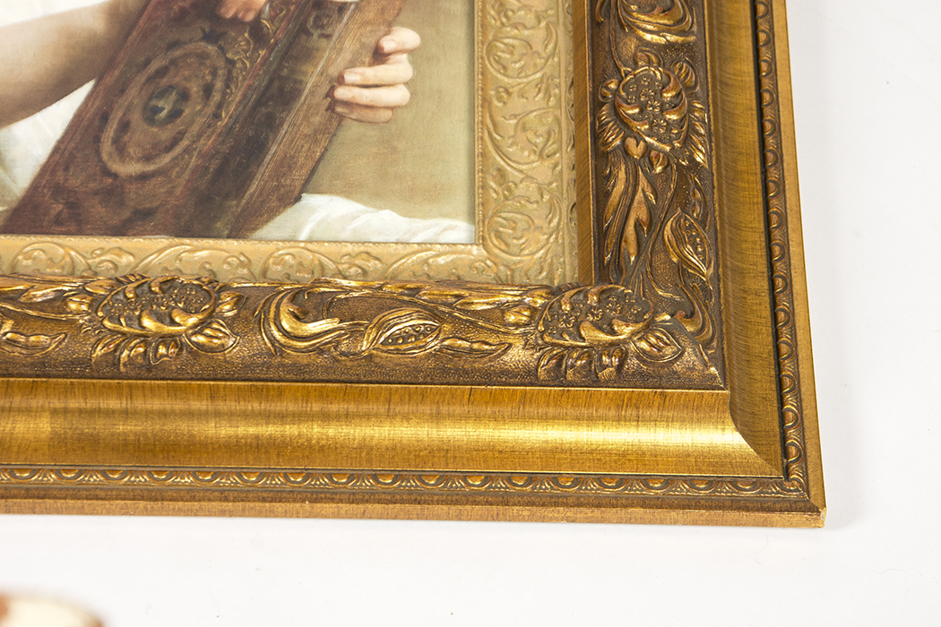 Reproduction "The Storybook" After William A. Bouguereau