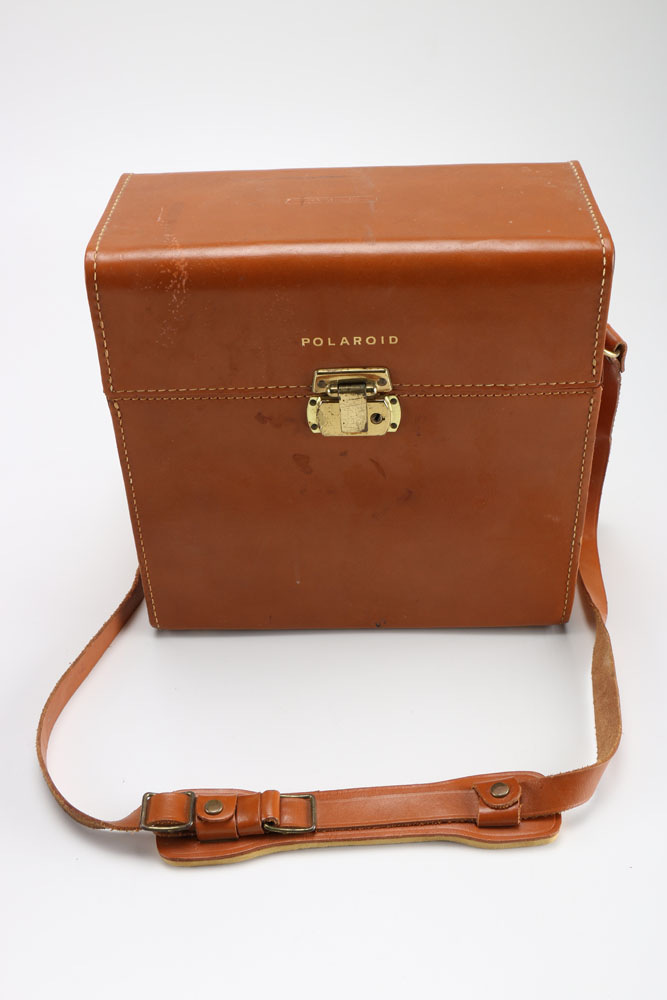 Polaroid 35 mm Model 95B With Flash, Case, And Manuals