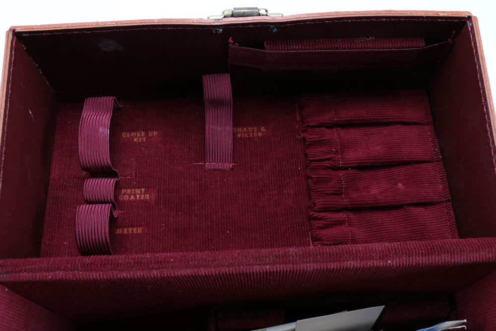 Polaroid 35 mm Model 95B With Flash, Case, And Manuals