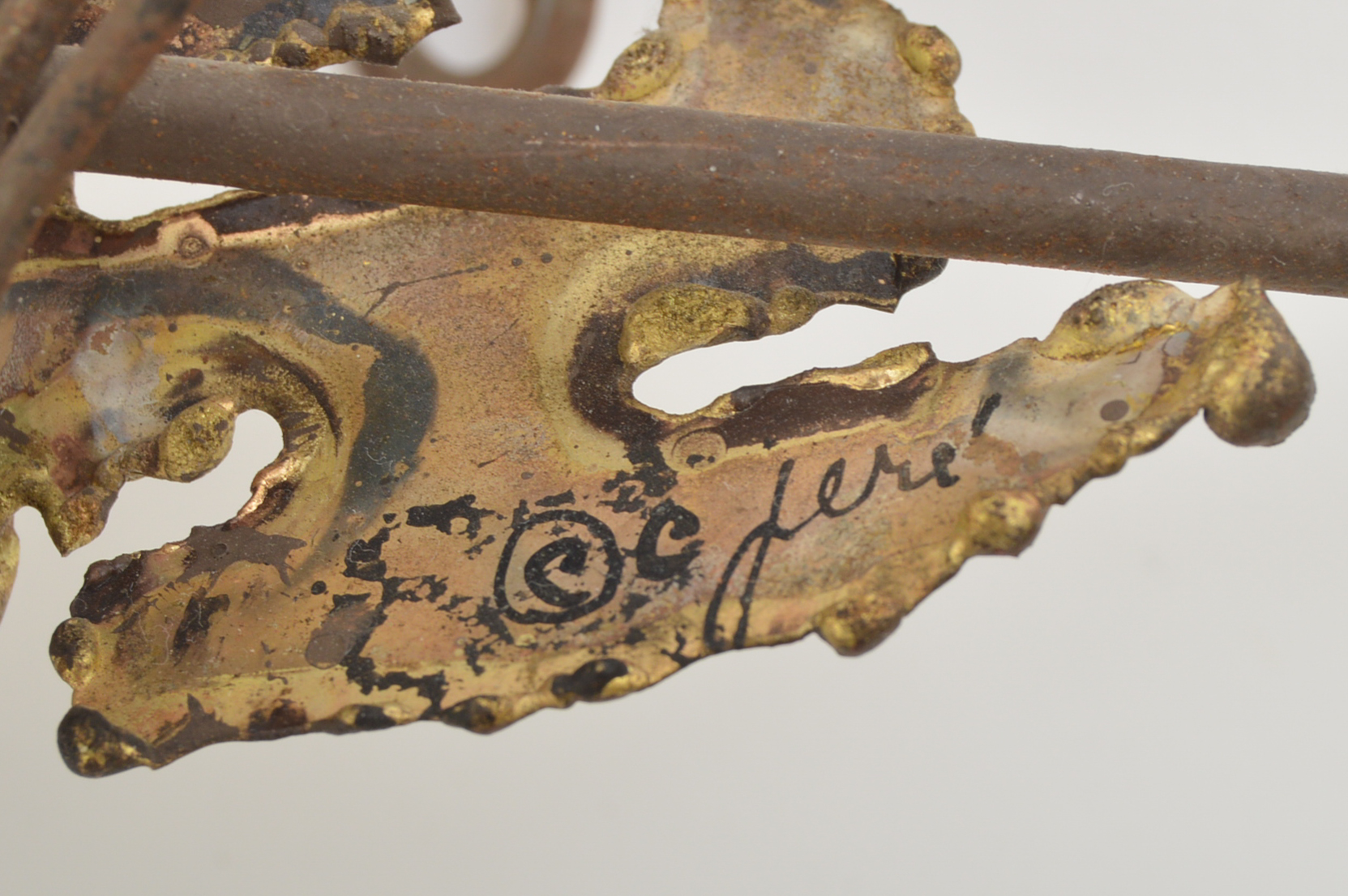 Signed Curtis Jere Metal Wall Sculpture