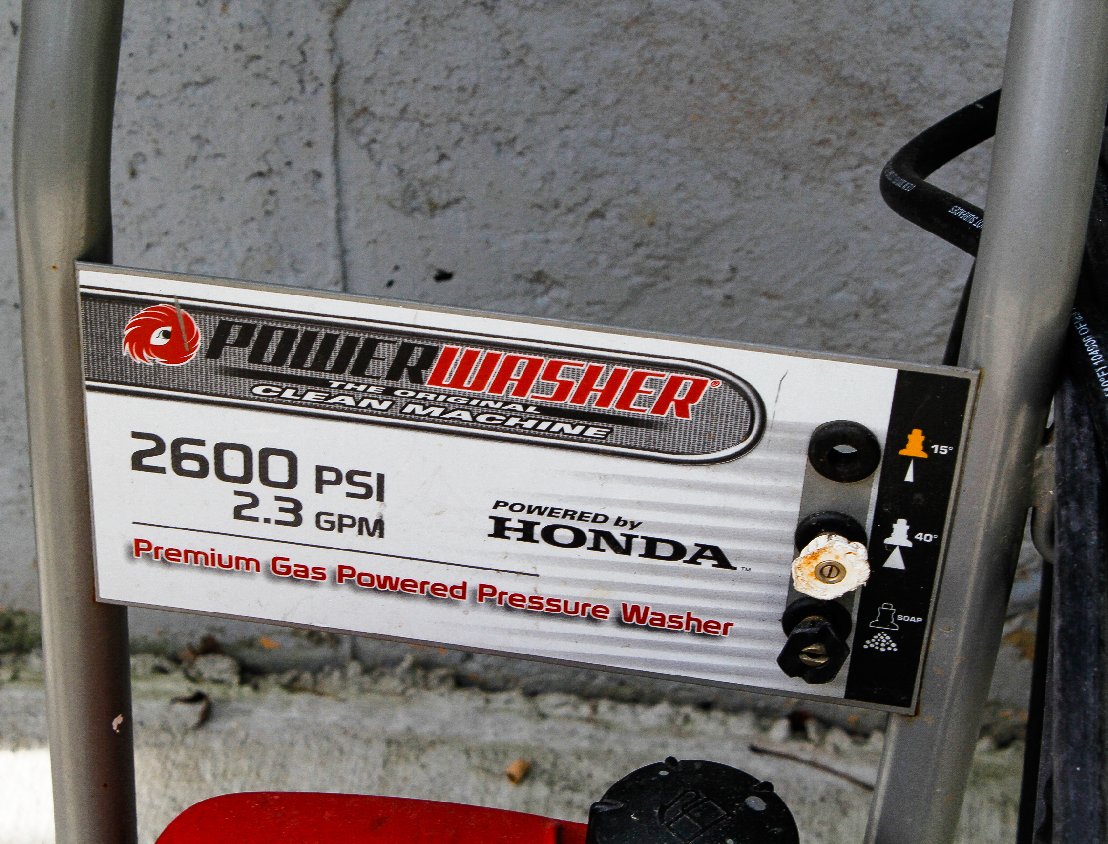 Power Washer Powered by Honda