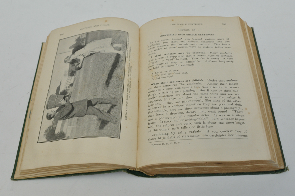 Circa 1920s Textbook Collection