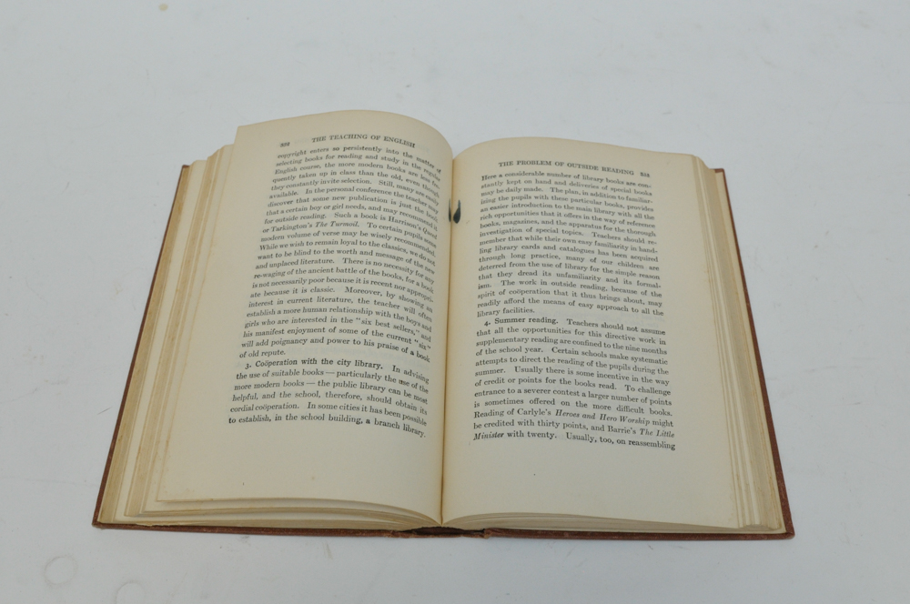 Circa 1920s Textbook Collection