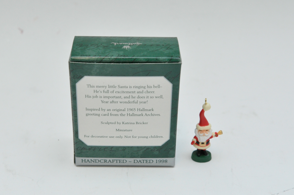 Hallmark 2002 "Santa's Big Night" Membership Ornaments