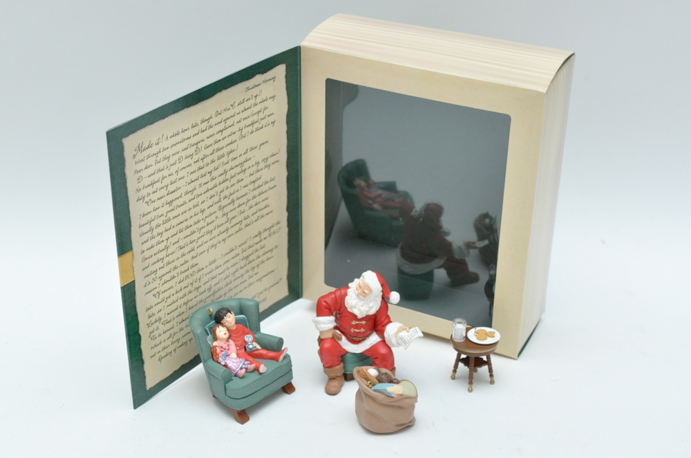 Hallmark 2002 "Santa's Big Night" Membership Ornaments